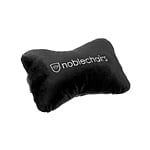 Noblechair set lumbar y cervical negro  blanco  Cojin