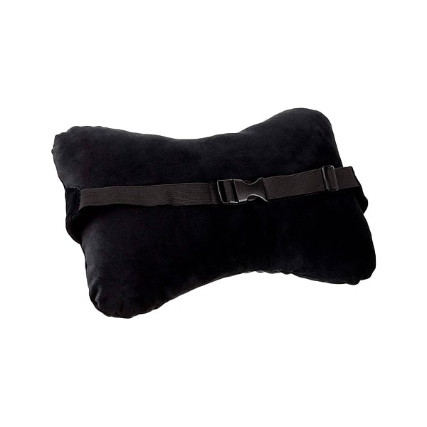 Noblechair set lumbar y cervical negro  dorado  Cojin