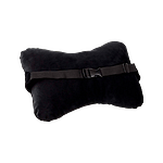Noblechair set lumbar y cervical negro  dorado  Cojin