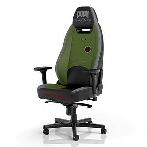 Noblechairs LEGEND DOOM The Dark Ages Edition  Silla ergonómica Cuero Reposabrazos 4D