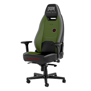 Noblechairs LEGEND DOOM The Dark Ages Edition  Silla ergonómica Cuero Reposabrazos 4D