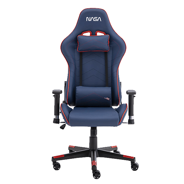 Nasa Galactic Azul Piel sintética  Silla Gaming