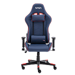 Nasa Galactic Azul Piel sintética  Silla Gaming