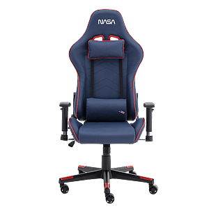 Nasa Galactic Azul Piel sintética  Silla Gaming