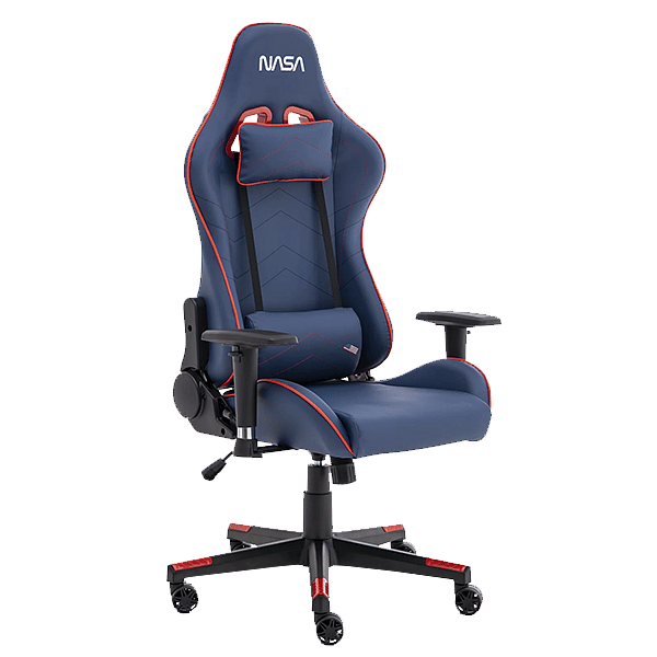 Nasa Galactic Azul Piel sintética  Silla Gaming