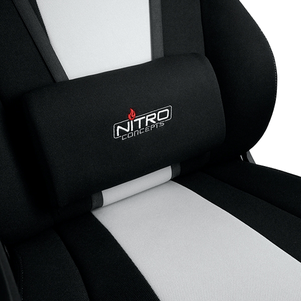 Nitro Concepts E250 Negro  Blanco  Silla