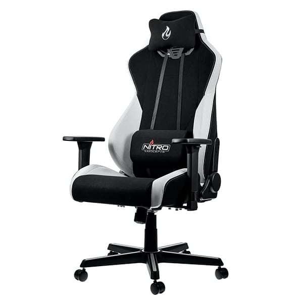 Nitro Concepts S300 Negro  Blanco  Silla