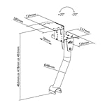 OPLITE Gear Shift  Hand Brake Holder  Soporte cambio de marchas y freno de mano