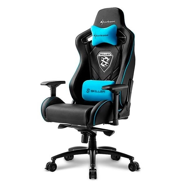 Sharkoon Skiller SGS4 negra azul  Silla