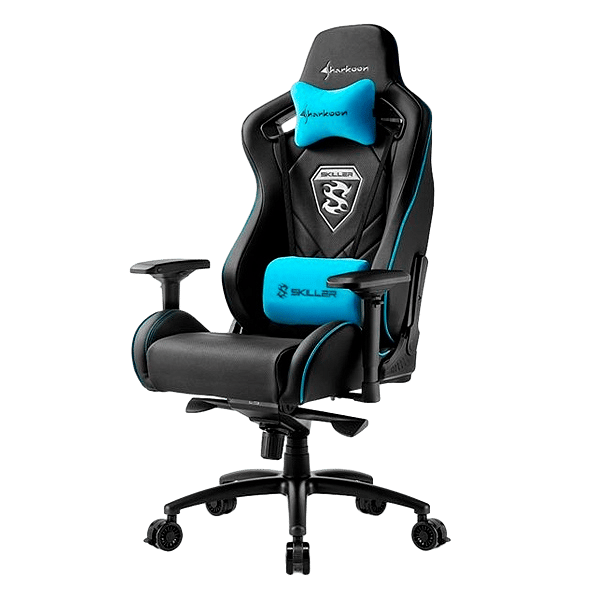 Sharkoon Skiller SGS4 negra azul  Silla