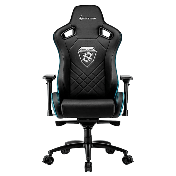 Sharkoon Skiller SGS4 negra azul  Silla