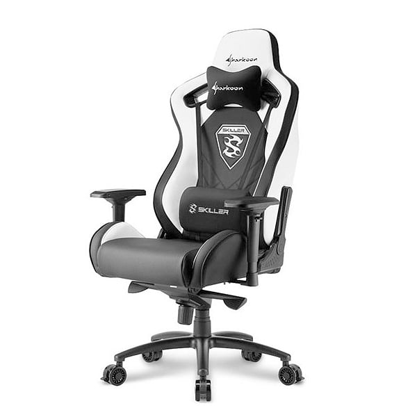 Sharkoon Skiller SGS4 negra blanca Silla