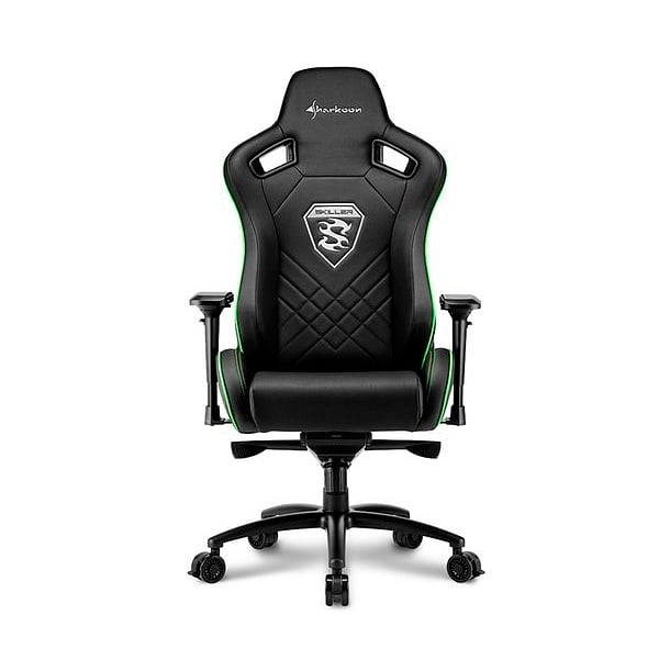 Sharkoon Skiller SGS4 negra verde  Silla