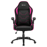 Sharkoon Elbrus 1 Black  Pink  Silla