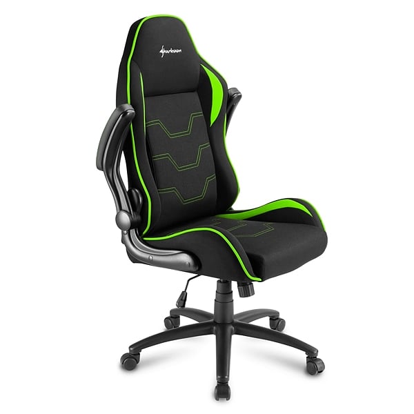 Sharkoon Elbrus 1 Black  Green  Silla