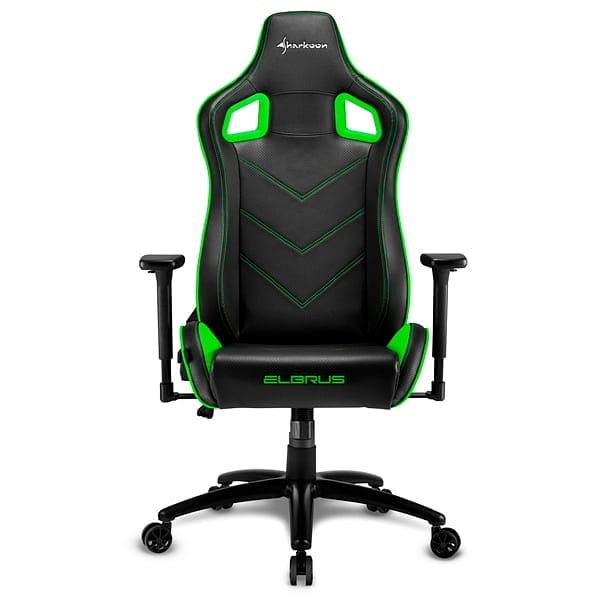 Sharkoon Elbrus 2 Black  Green  Silla