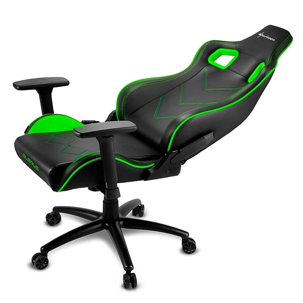 Sharkoon Elbrus 2 Black  Green  Silla