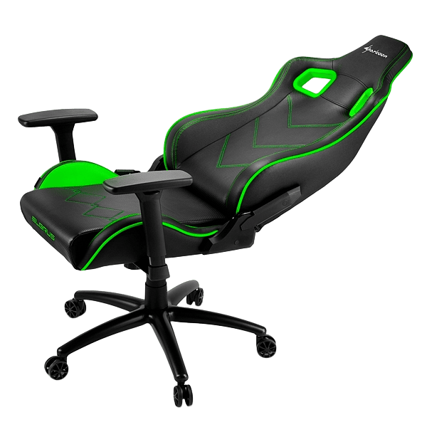 Sharkoon Elbrus 2 Black  Green  Silla
