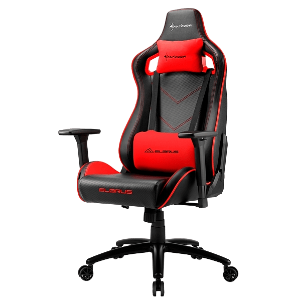 Sharkoon Elbrus 2 Black  Red  Silla