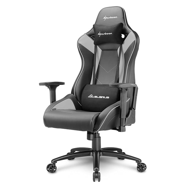 Sharkoon Elbrus 3 Black  Grey Silla