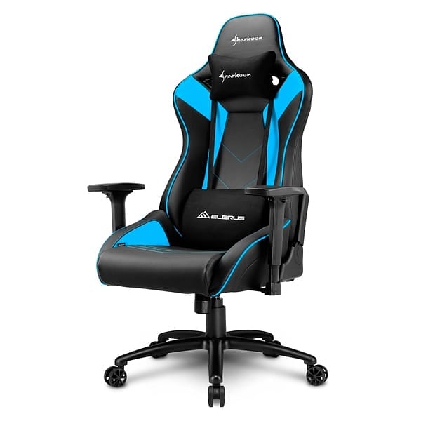 Sharkoon Elbrus 3 Black  Blue  Silla