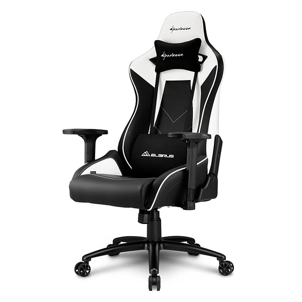 Sharkoon Elbrus 3 Black  White  Silla