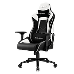 Sharkoon Elbrus 3 Black  White  Silla Sharkoon Elbrus 3 Black  White  Silla