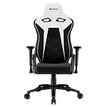 Sharkoon Elbrus 3 Black  White  Silla Sharkoon Elbrus 3 Black  White  Silla