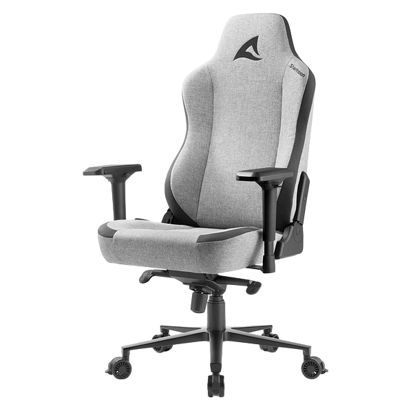 Sharkoon SGS40 Fabric Black  Grey  Silla