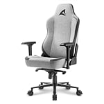 Sharkoon SGS40 Fabric Black  Grey  Silla