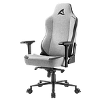 Sharkoon SGS40 Fabric Black  Grey  Silla