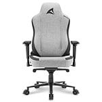 Sharkoon SGS40 Fabric Black  Grey  Silla
