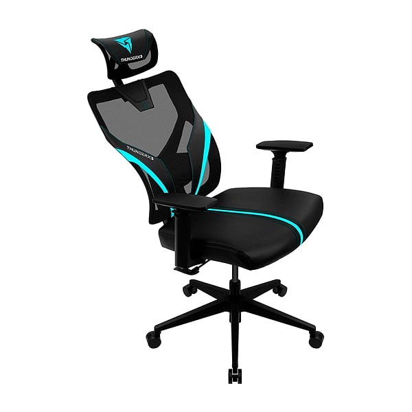 ThunderX3 Yama1 negro  cyan  Silla