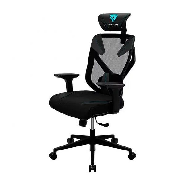 ThunderX3 Yama3 negro  cyan  Silla