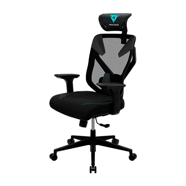 ThunderX3 Yama3 negro  cyan  Silla