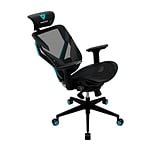 ThunderX3 Yama5 negro  cyan  Silla