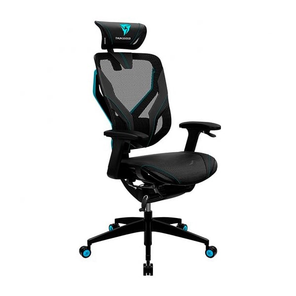 ThunderX3 Yama7 negro  cyan  Silla