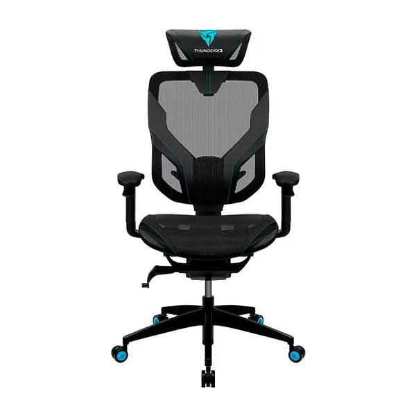 ThunderX3 Yama7 negro  cyan  Silla