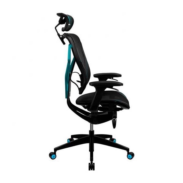 ThunderX3 Yama7 negro  cyan  Silla