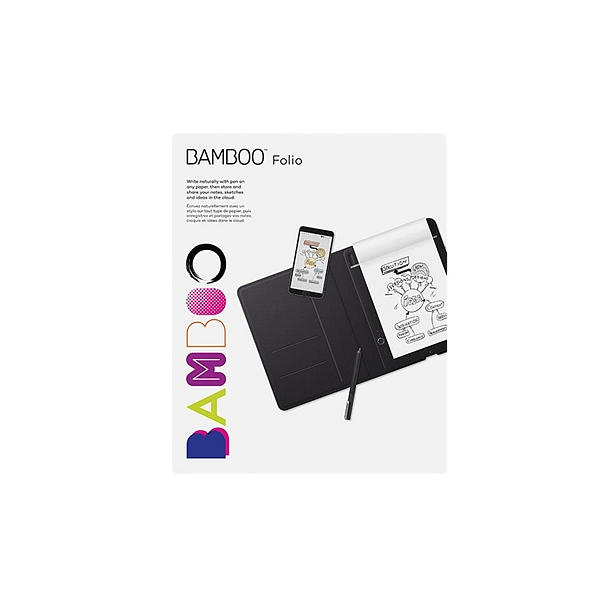 Wacom Bamboo Folio A4  Bloc de notas inteligente