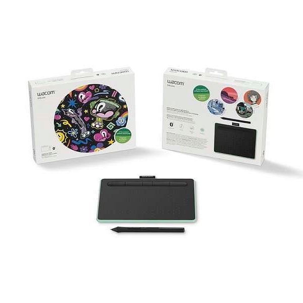 Educación Wacom Intuos S BT Verde   Tableta Digitalizadora