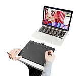 Educación Wacom Intuos M Bt Negra  Tableta Digitalizadora