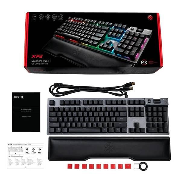 XPG Summoner cherry MX Speed Silver RGB  Teclado