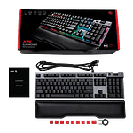 XPG Summoner cherry MX Speed Silver RGB  Teclado XPG Summoner cherry MX Speed Silver RGB  Teclado