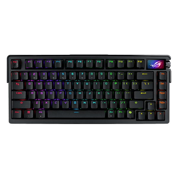ASUS ROG Azoth Extreme 75 Teclado mecánico Inalámbrico Switches NX Snow RGB Pantalla táctil OLED Gasket Mount PBT DoubleShot