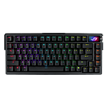 ASUS ROG Azoth Extreme 75 Teclado mecánico Inalámbrico Switches NX Snow RGB Pantalla táctil OLED Gasket Mount PBT DoubleShot