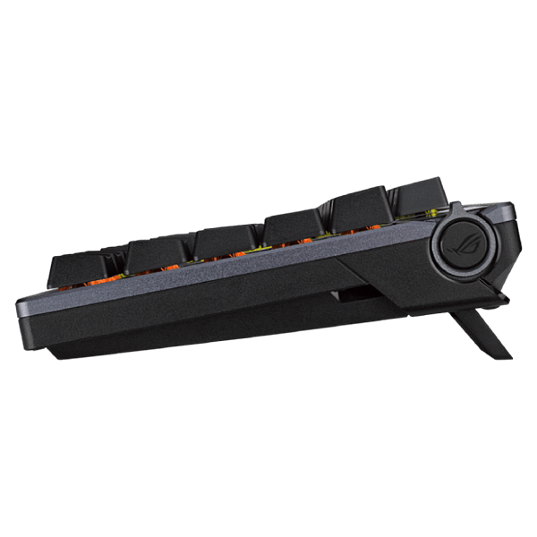 ASUS ROG Azoth 75 Teclado mecánico Inalámbrico Switches ROG NX Red Hotswappable Pantalla OLED Gasket Mount PBT DoubleShot