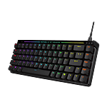ASUS ROG Falchion Ace HFX Mini 65 Teclado mecánico gaming Switches magnéticos ROG HFX ajustable Rapid Trigger Panel táctil Keycaps PBT DoubleShot