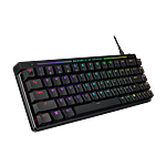 ASUS ROG Falchion Ace HFX Mini 65 Teclado mecánico gaming Switches magnéticos ROG HFX ajustable Rapid Trigger Panel táctil Keycaps PBT DoubleShot