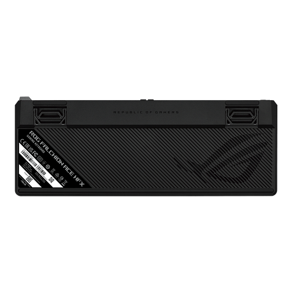 ASUS ROG Falchion Ace HFX Mini 65 Teclado mecánico gaming Switches magnéticos ROG HFX ajustable Rapid Trigger Panel táctil Keycaps PBT DoubleShot